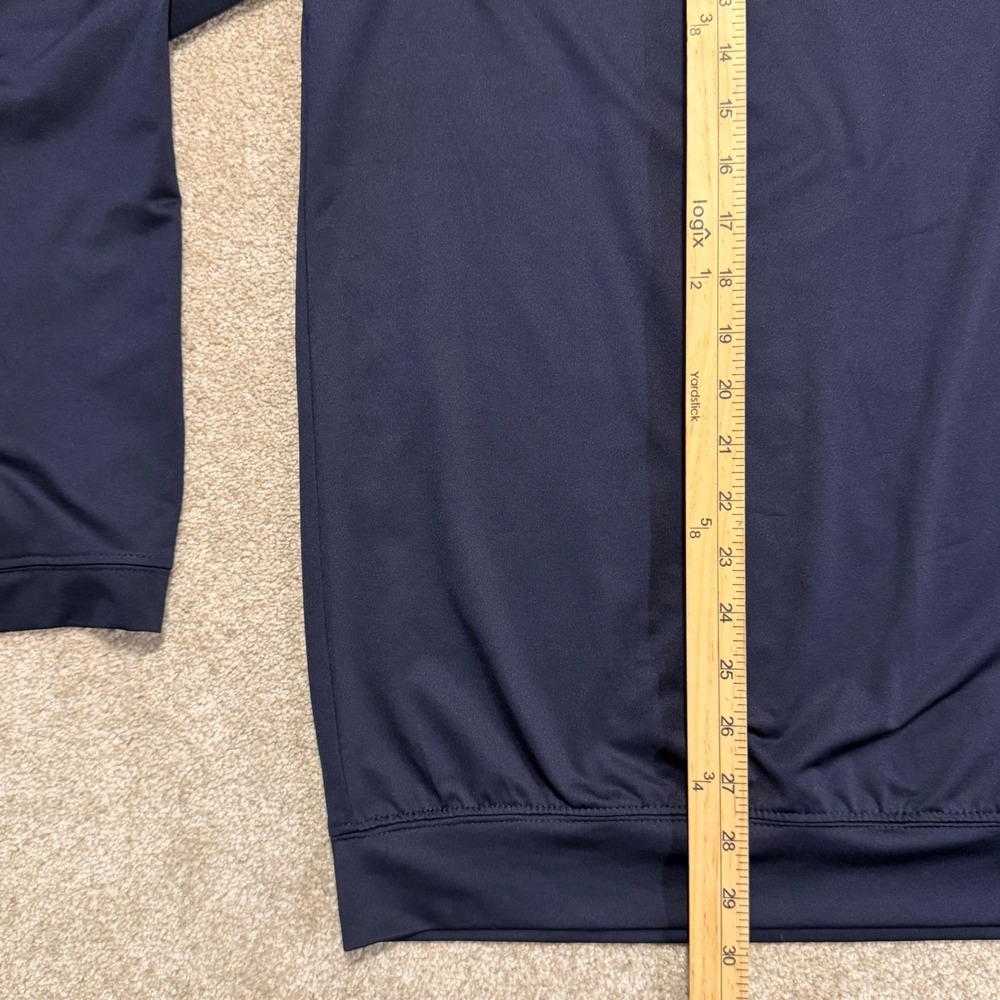 Champion Quarter Zip Pullover Mens 2XL Navy Michigan Wolverines NCAA‎ Athletic - Picture 5 of 8